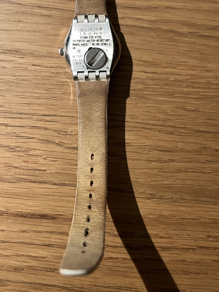 Swatch Orologi: Montre Swatch Irony blanche – Usato da St. Prex venduto da Nikolletta 3
