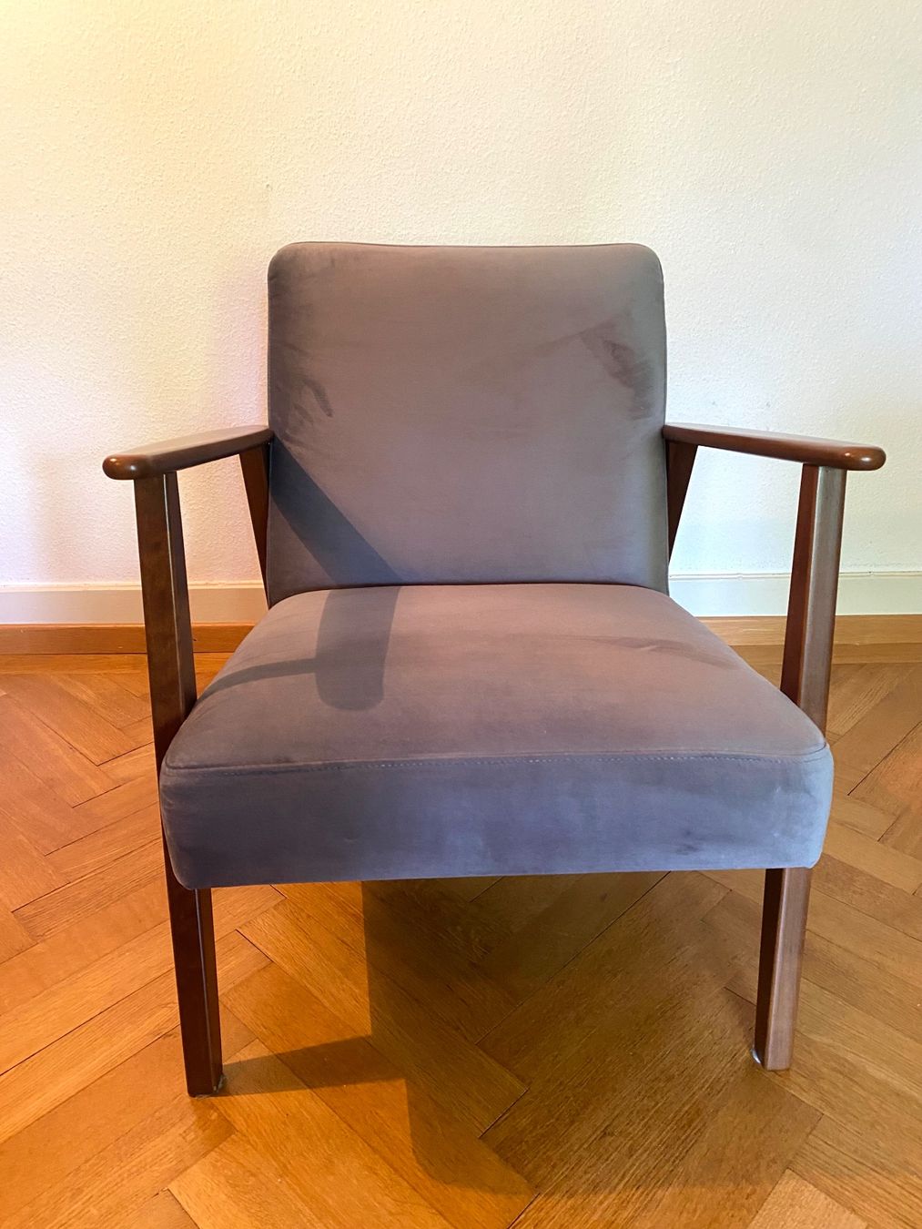 Poltrone: Design Sessel Chair Samt – Usato da Olten venduto da sportwelt 4