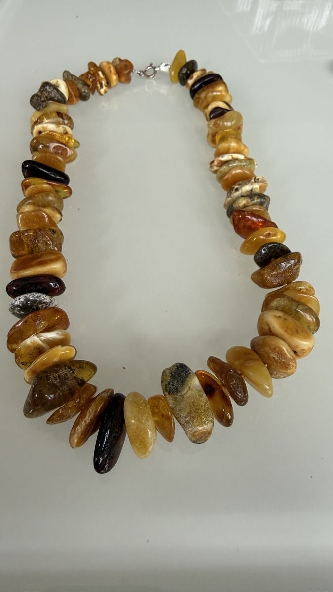 Catenine: Sonnige Bernsteinkette, 56 cm lang – Nuovo e nell'imballaggio originale da Ebikon venduto da elischka 3