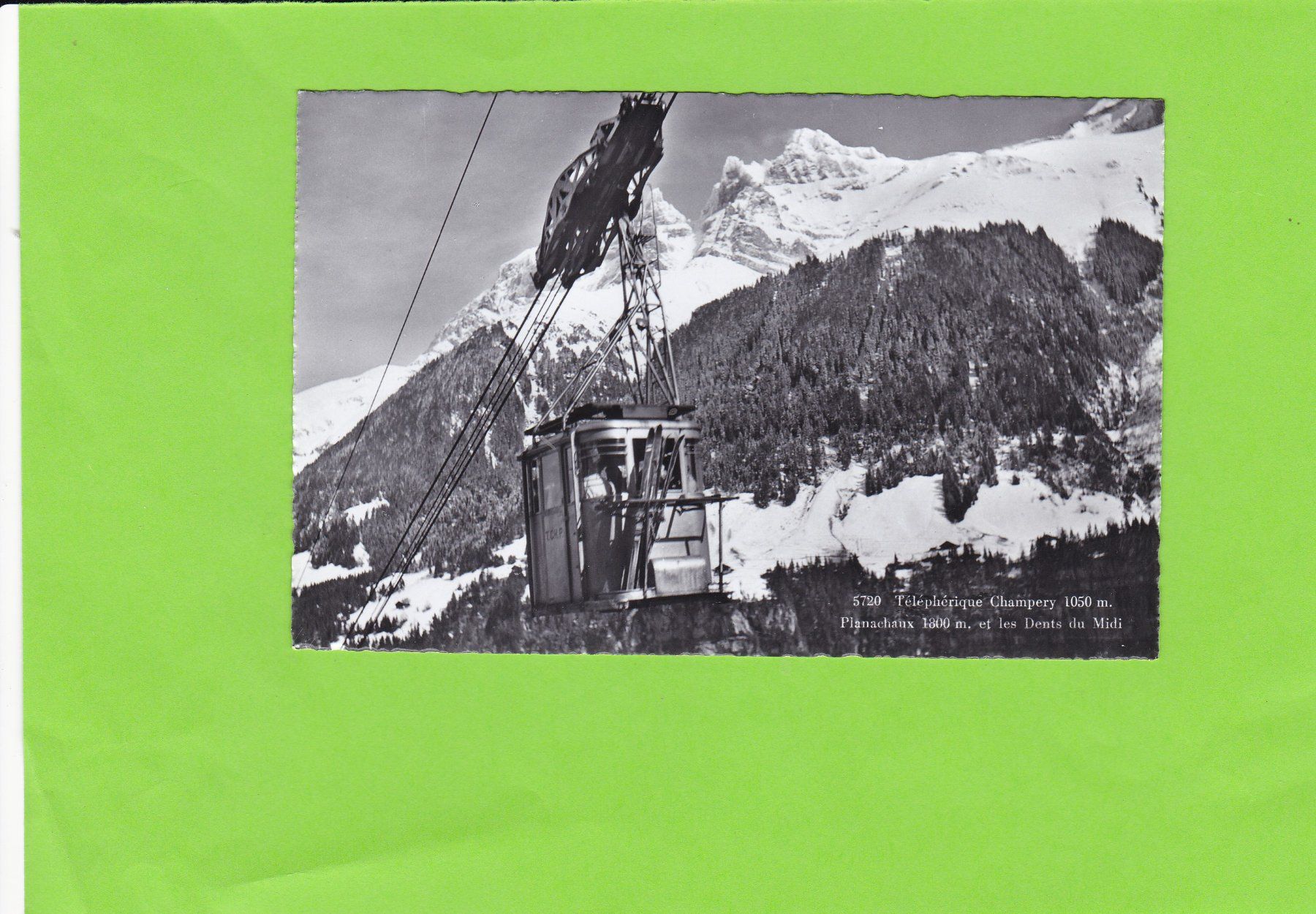Ansichtskarten: Téléférique Champéry – Gebraucht aus St. Peterzell von neckertal