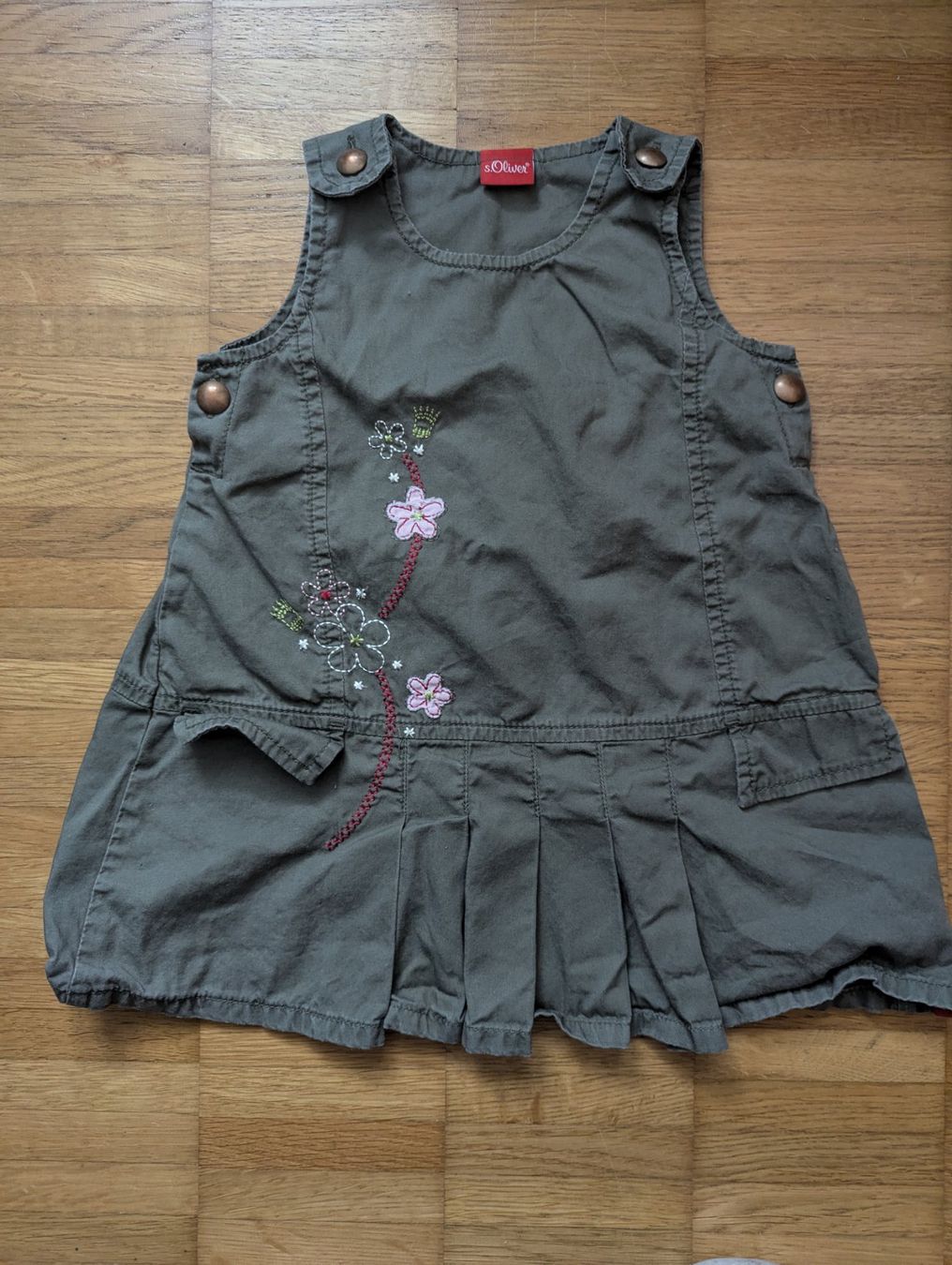 S.Oliver Vestiti & Gonne: Herzliche S.Oliver Kleid, Grösse 68, Baumwolle – Usato da JONA venduto da gin_yl55