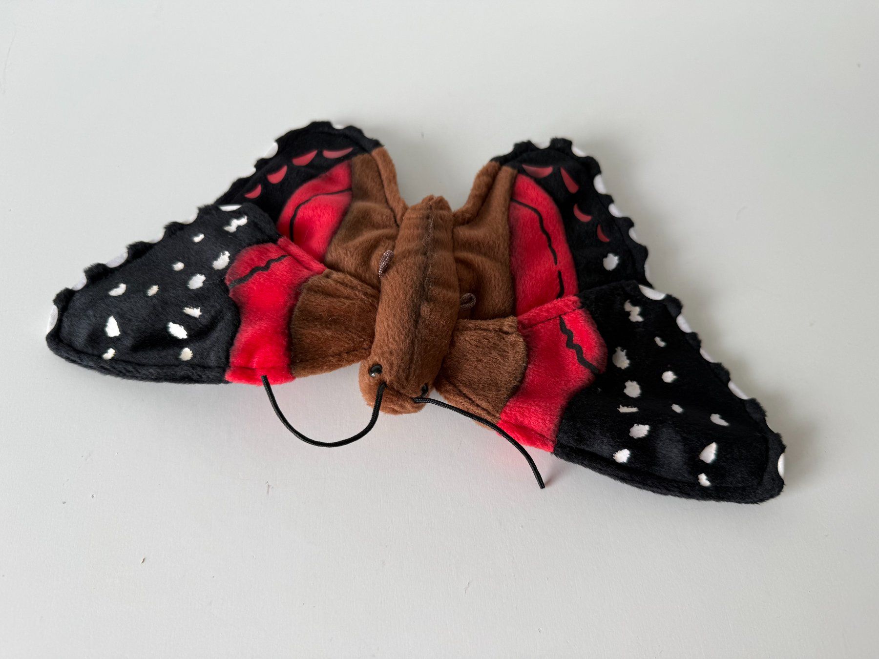 Teddy Hermann Giocattoli: Plüsch Fingerpuppe Schmetterling, Teddy Hermann – Usato da Winterthur venduto da brittalili