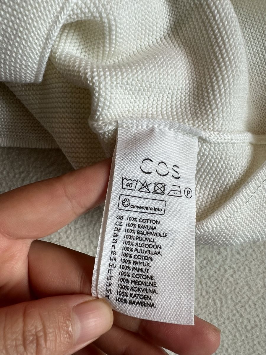 Cos Maglioni & Felpe: New tag Cos white sweater size Xs – Nuovo e nell'imballaggio originale da Zürich venduto da dor_9l9g 2