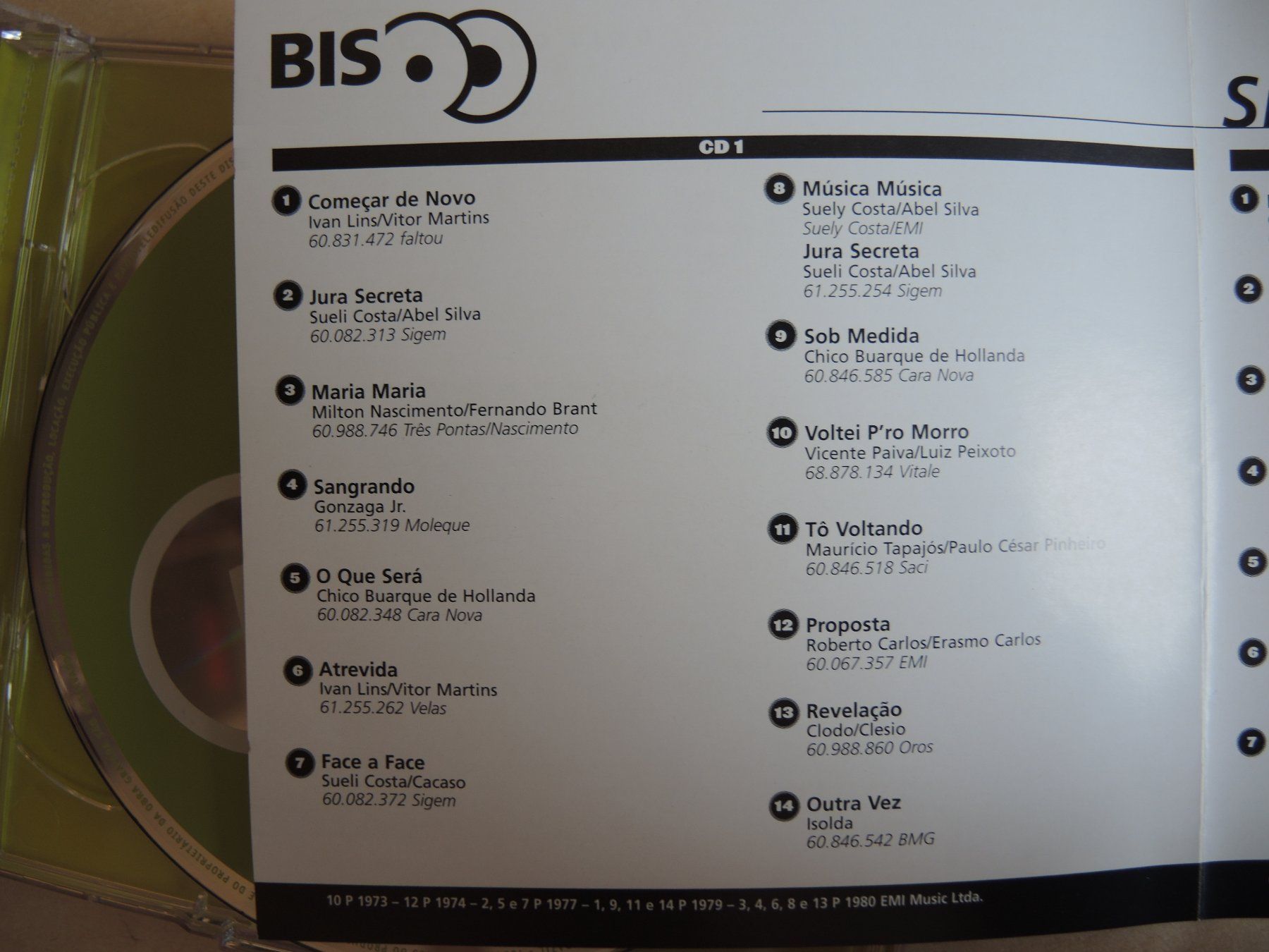 CD: Simone Doppel CD Bis Sammlung music do brasil – Usato da Rorschach venduto da maeck8 1