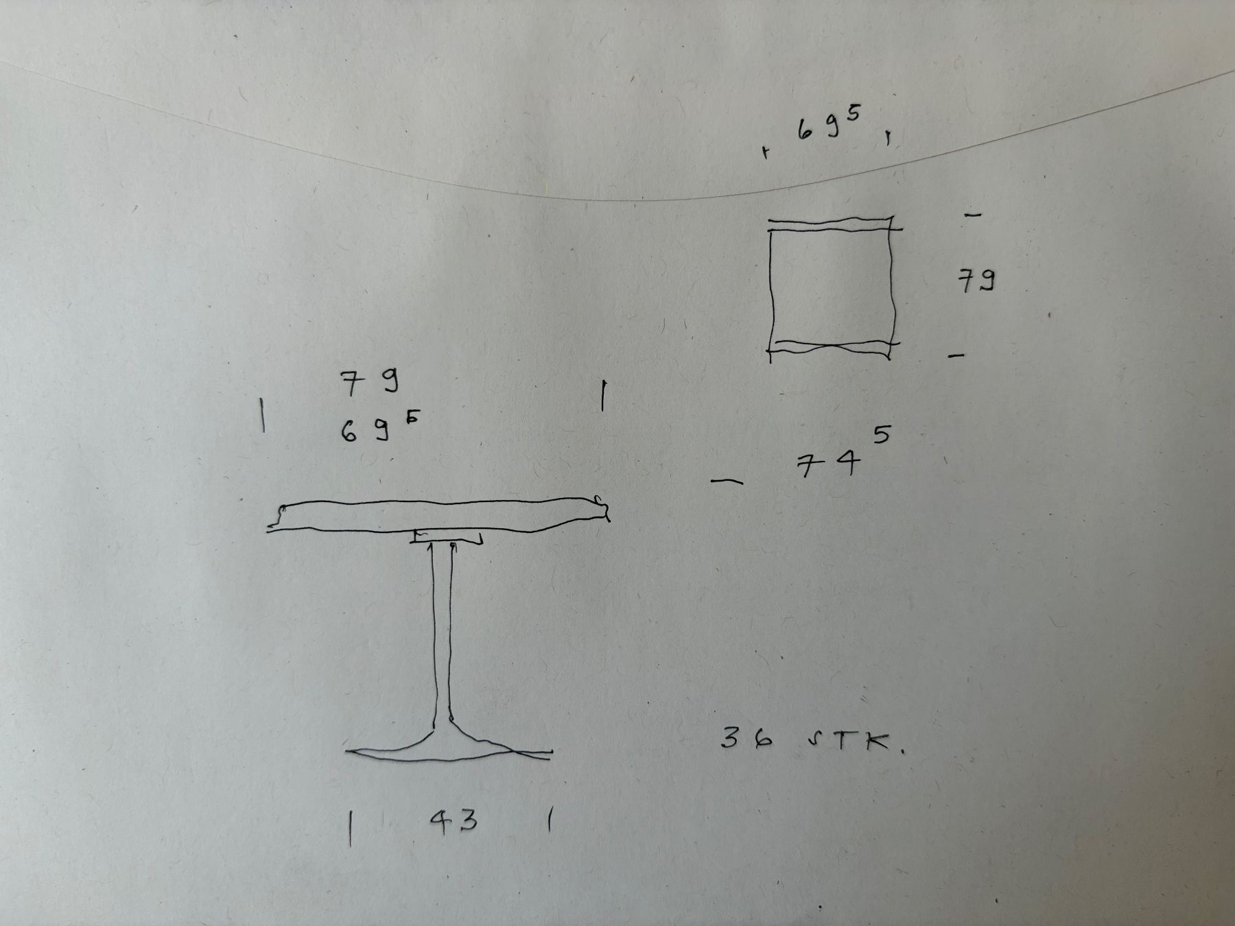 Tables: Bistrotische Holz / Metall, 36 Stk. – D'occasion à Zürich par gis_dpj9 4