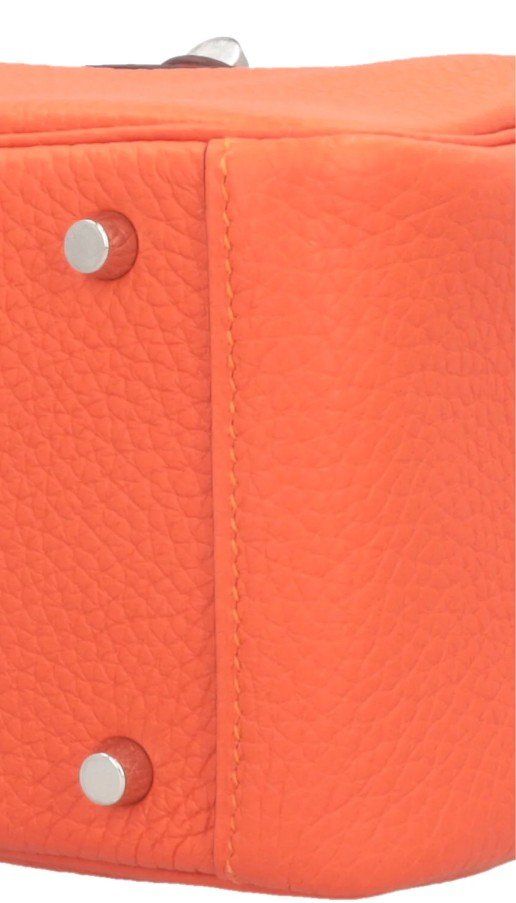 Hermès Sacs: HERMÈS Mini Lindy Feu – D'occasion à Winterthur par eva2015 6