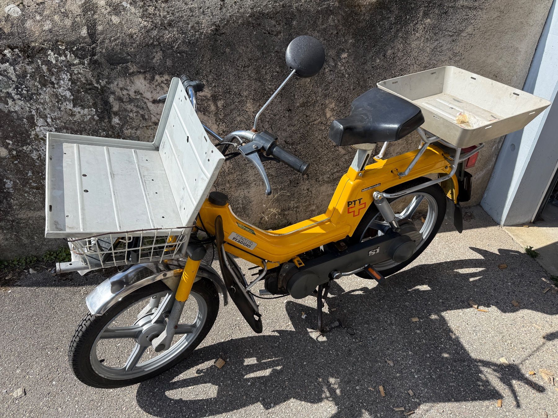Piaggio Mofas: PIAGGIO SI - Ex PTT - 1990 – Gebraucht aus Bursins von Oldtimer_CH 1