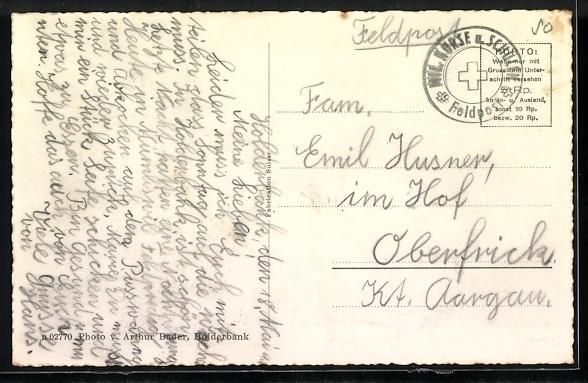 Cartoline postali: Holderbank /Solothurn, Restaurant Frohsi – Usato da Berlin venduto da bartko-reher 1