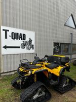ATV Quad 4x4 : Can An Outlander 1000 XT + chenilles/raupen