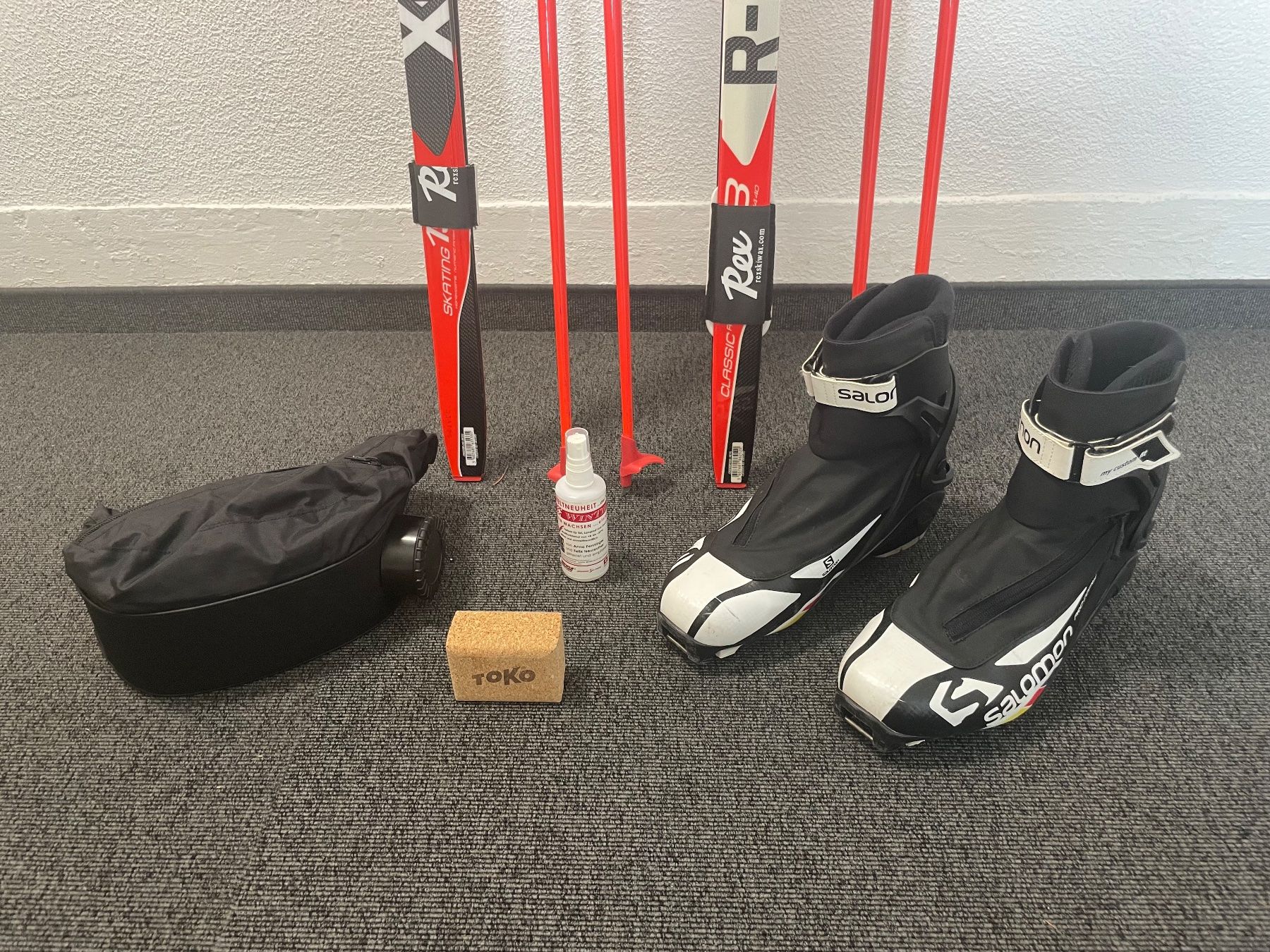 Rossignol Sci: Komplettes Rossignol WCS Langlauf-Set - klassisch & skating – Usato da Zürich venduto da jon2409