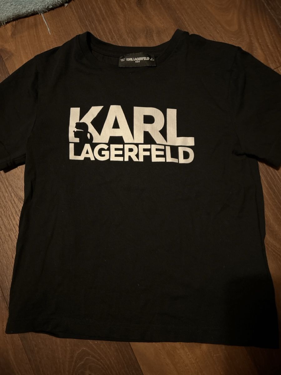 Karl Lagerfeld Camicie, T-shirt & Polo: Karl Lagerfeld Tshirt 122/128 – Usato da Maloja venduto da liv_5gzx