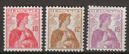 CH120 - Buste Helvetia 1909 *