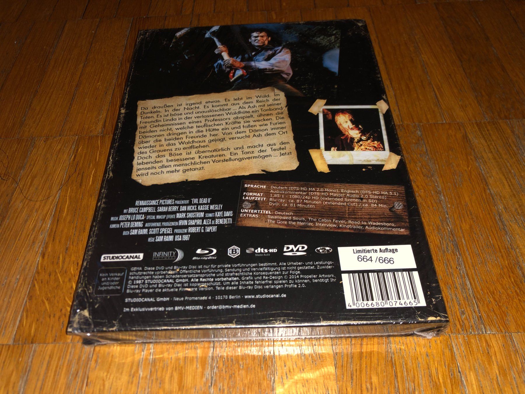 Tutti i DVDs: Tanz der Teufel 2 - MEDIABOOK - B – Nuovo e nell'imballaggio originale da Basel venduto da havsok 1
