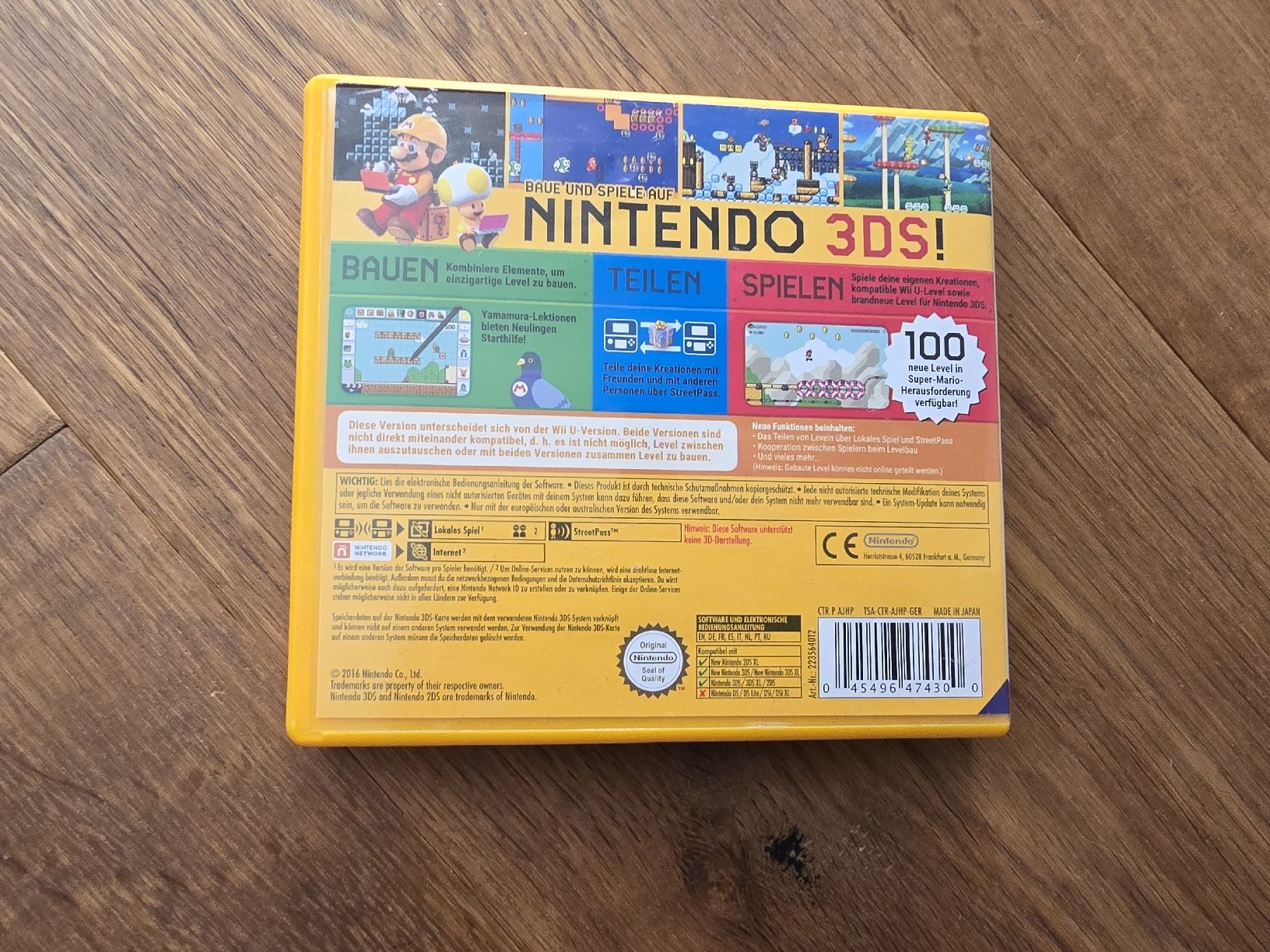 Giochi: Super Mario Maker for Nintendo 3DS Spiel komplett – Usato da Wittenbach venduto da Tigerlili 1