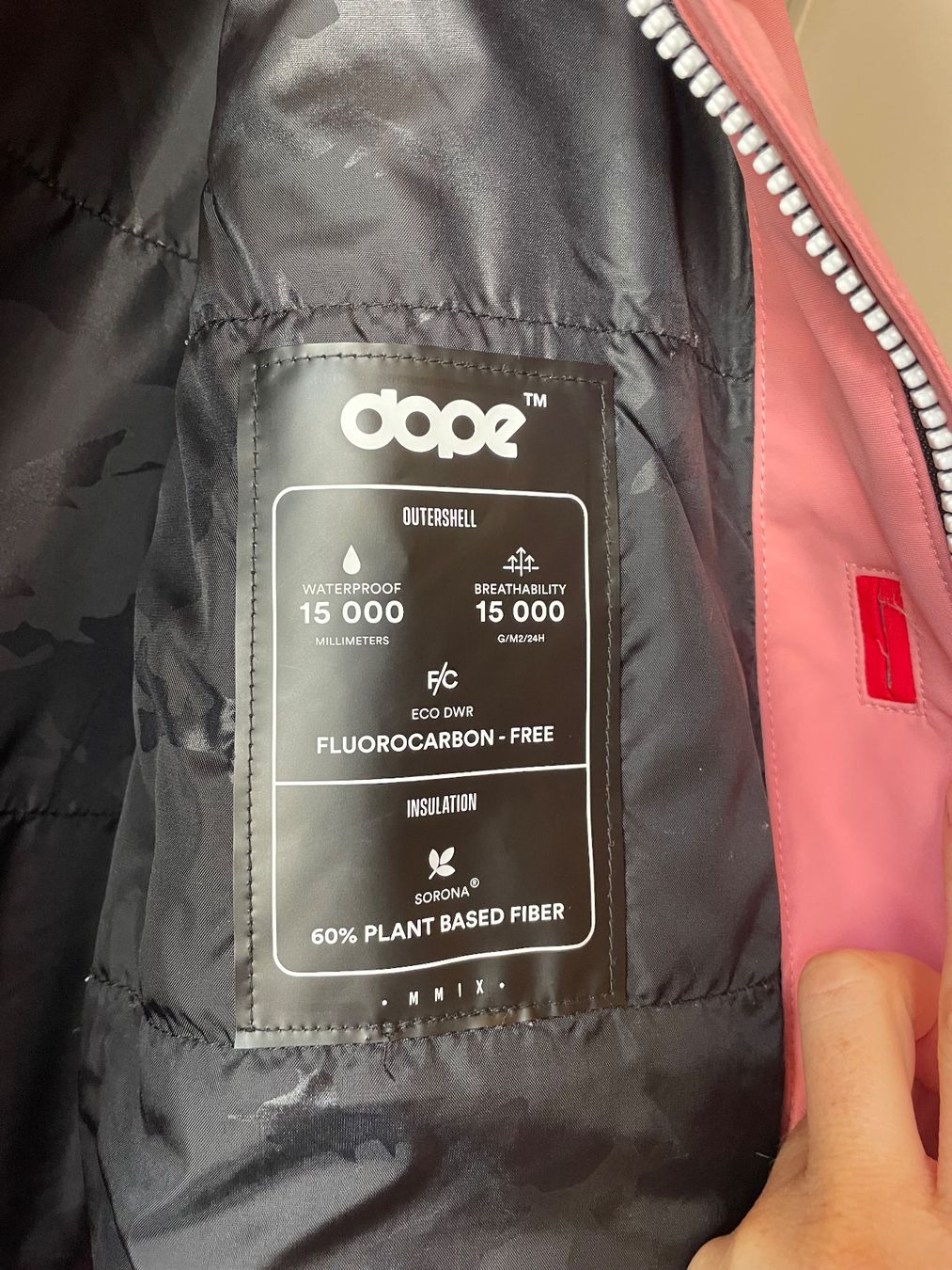 Dope Giacche: Dope Skijacke rosa, Grösse M – Usato da Frauenfeld venduto da chbre 5