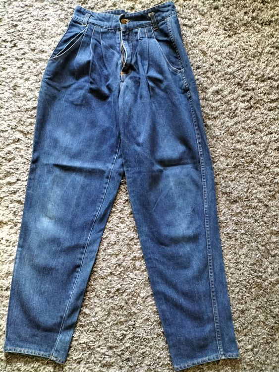 Karottenhose 80er Jeans Herren
