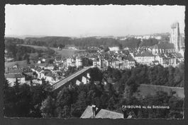 Fribourg vu du Schönberg