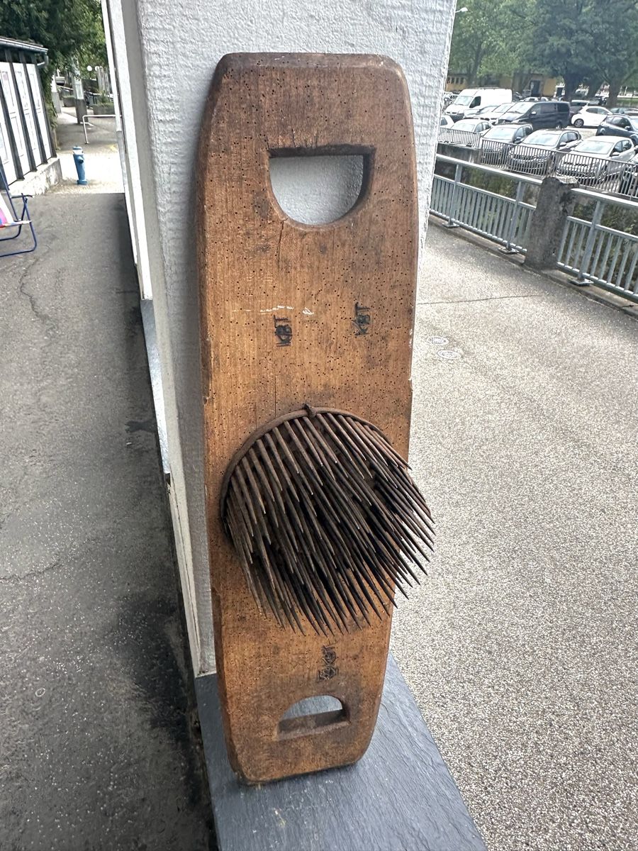 Alle Werkzeuge: Hechel Flachskamm antik – Gebraucht aus Aarburg von Yula24 2