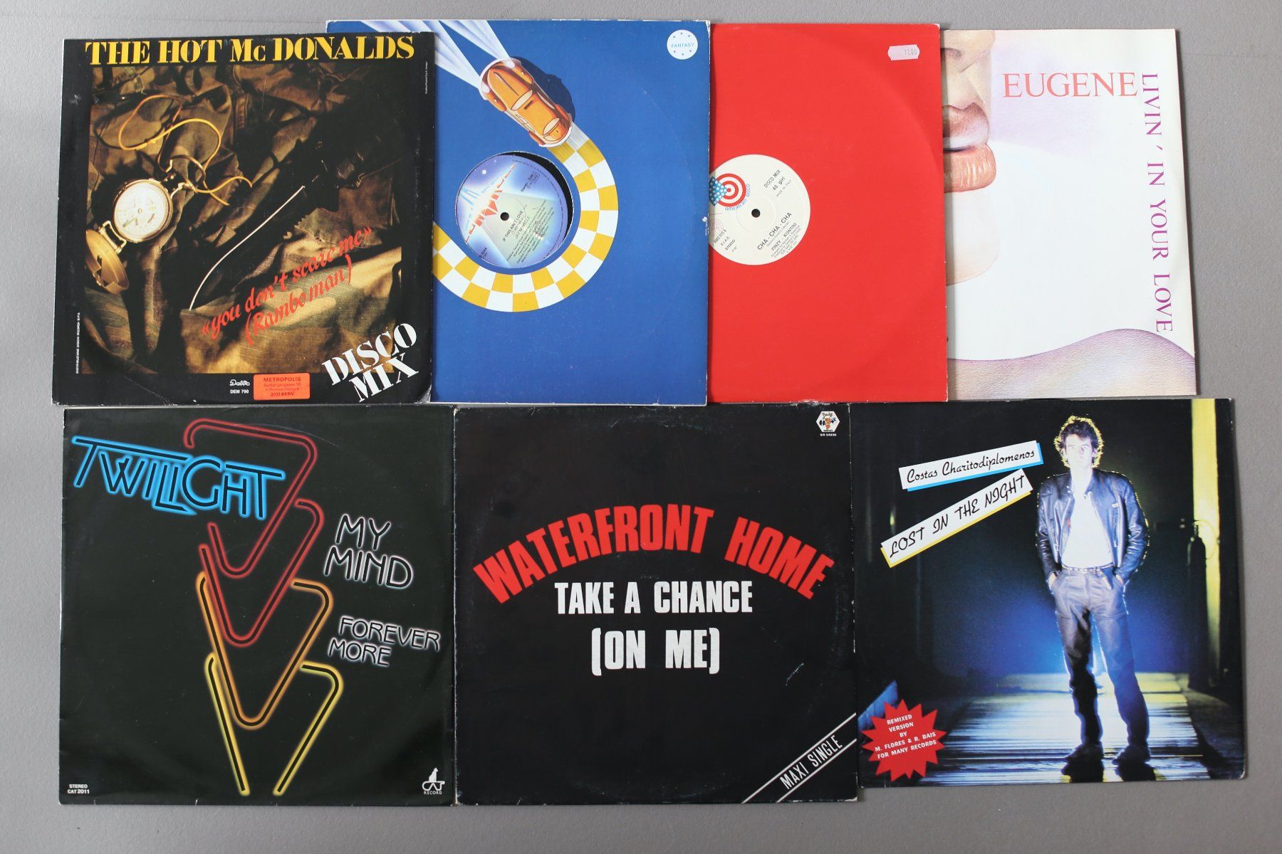 Schallplatten: 7 Maxisingles Italodisco – Gebraucht aus Biel/Bienne von 808.3