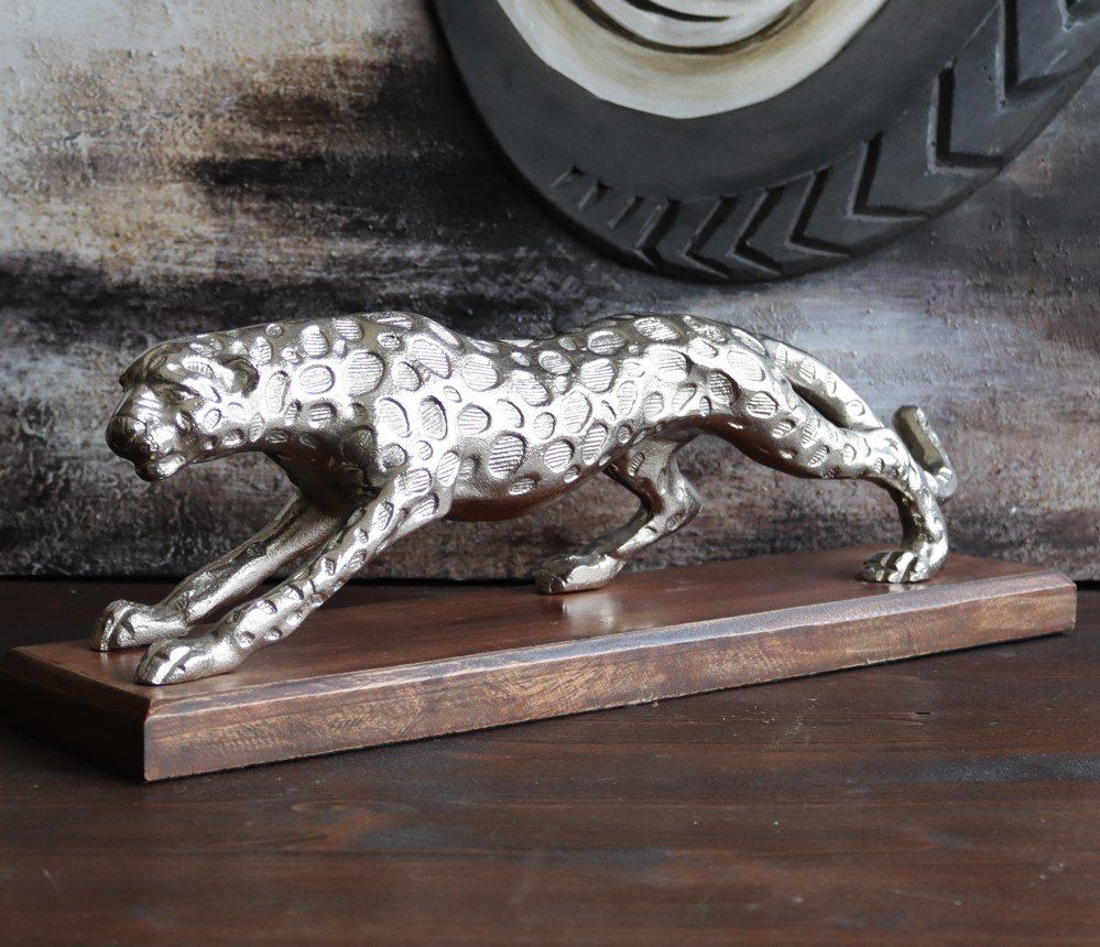 Statuette: Panther auf Mangosockel – Nuovo e nell'imballaggio originale da Menziken venduto da _Goldis_ 6