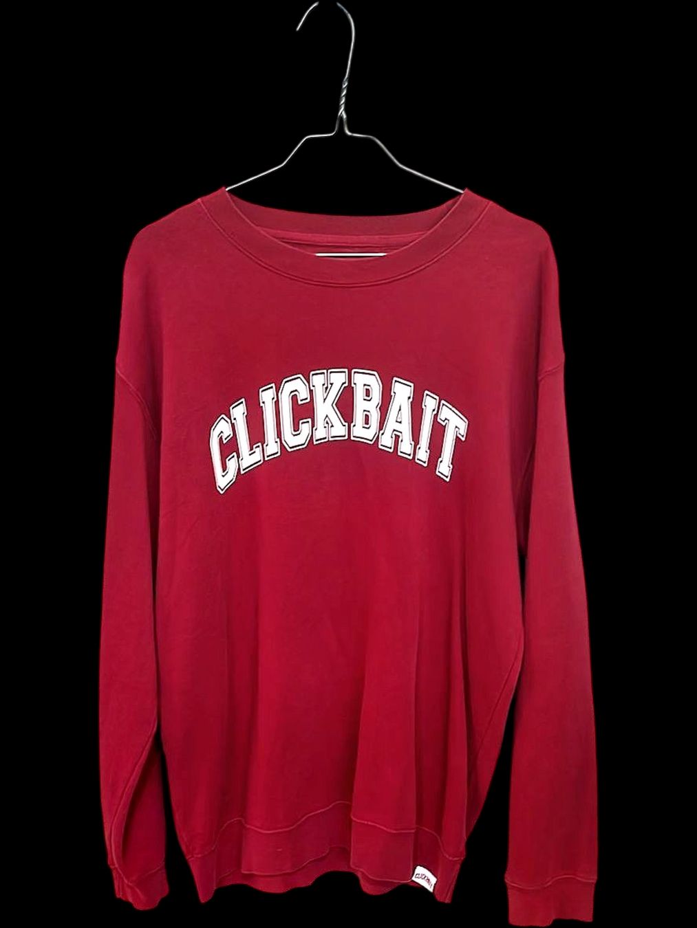Maglioni & Felpe: Clickbait Burgund Sweatshirt - Größe M – Usato da Zug venduto da vinokilo 1
