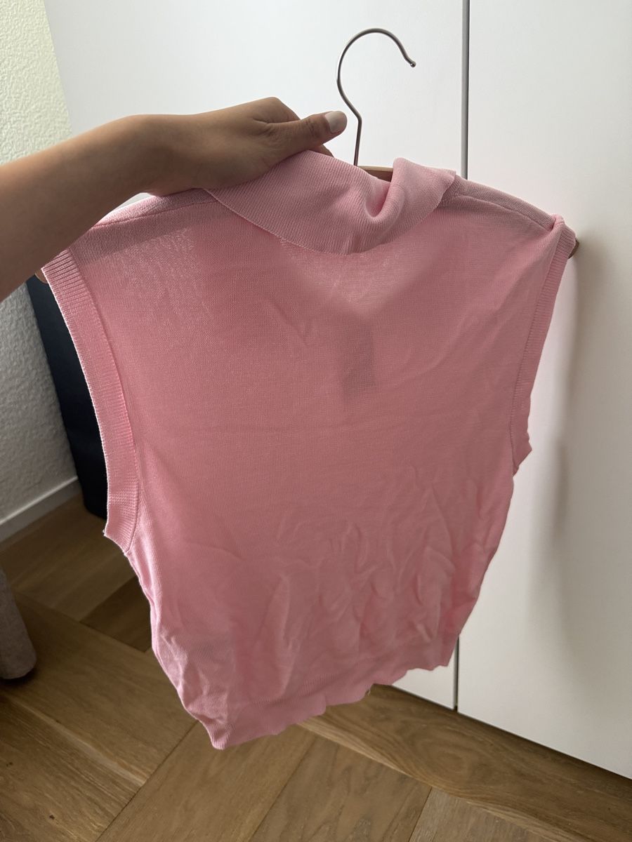 Zara Top: Damen Strickweste/ Top rosa Gr. S-M – Nuovo (secondo la descrizione) da Gümligen venduto da kleiderschrankbe6 2