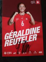 Geraldine Reuteler - handsigniert SFV Karte  ⚽🇨🇭🇨🇭