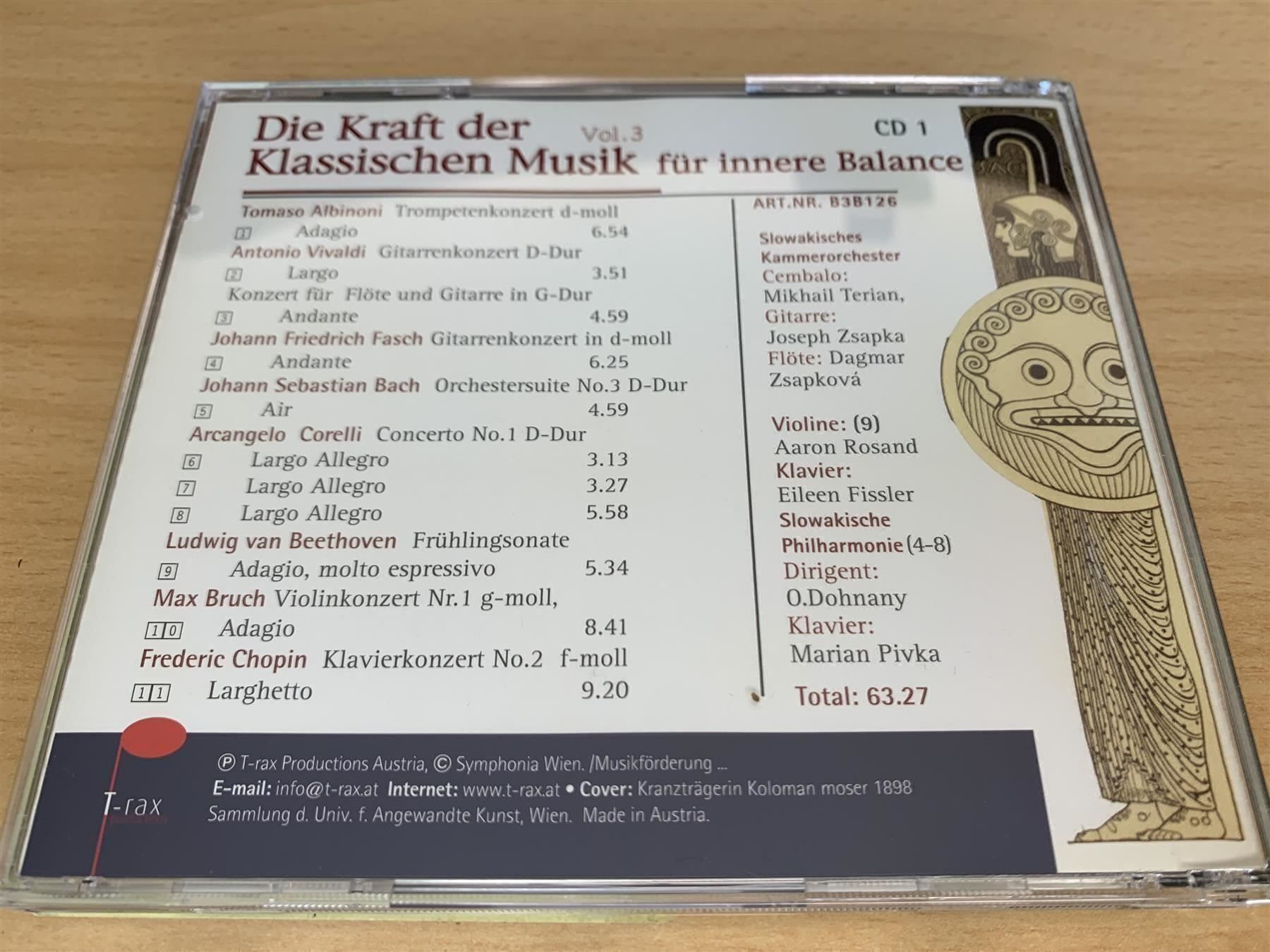 CD: Die Kraft der Klassischen Musik - 3 CD – Usato da Rikon im Tösstal venduto da Alpenmutz 2