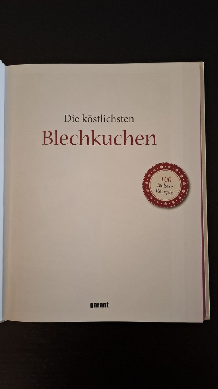 Libri: Die köstlichsten Blechkuchen•Bachbuch•GARANT – Usato da Ottenbach venduto da Rasenmaeeher 3