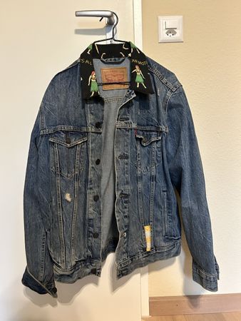 Vintage Levi's Jeansjacke Gr. M, mit Hawaii-Kragen