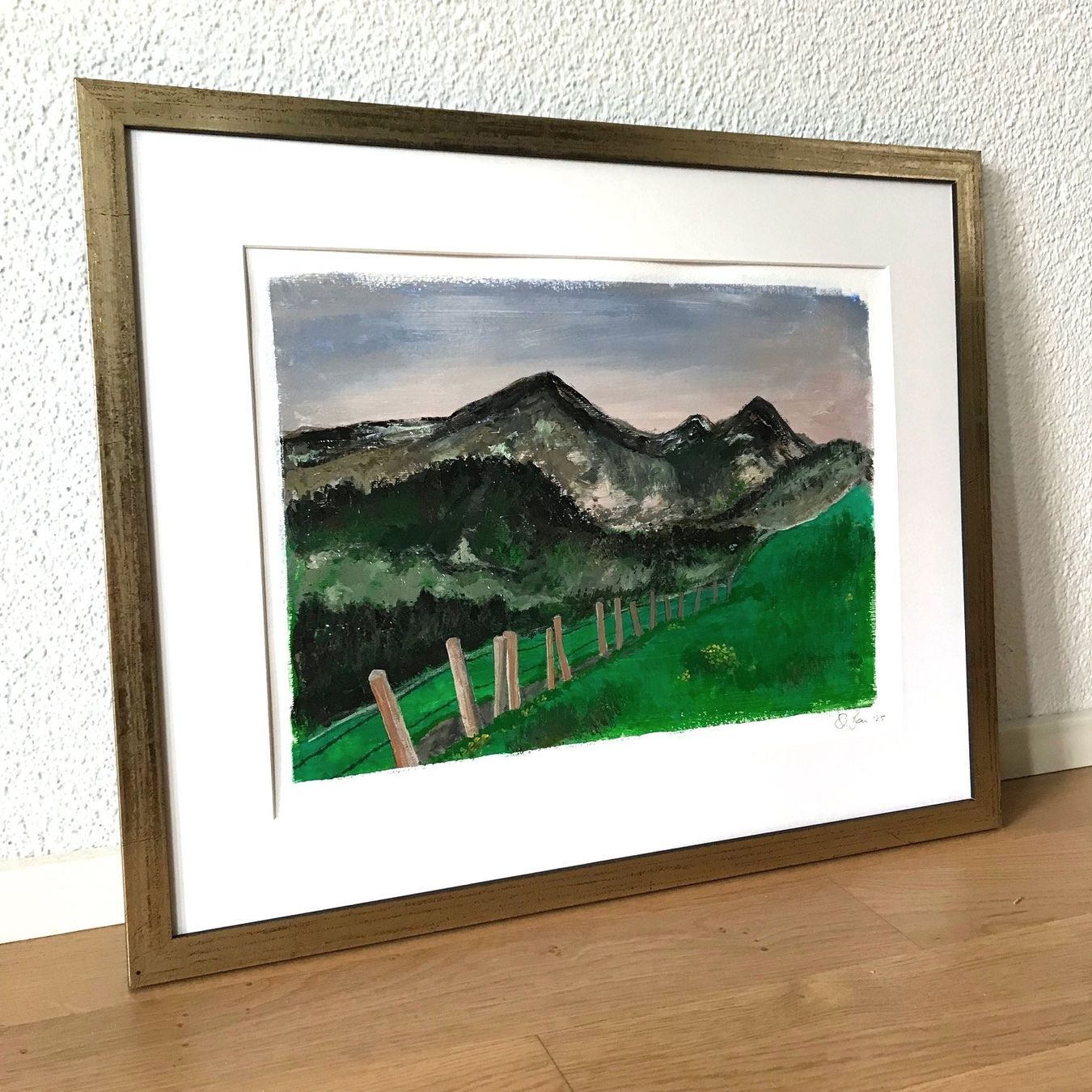 Dipinti: Eigenthal Berge Moderne Kunst Acryl Impressionismus Bammert – Nuovo (secondo la descrizione) da St. Niklausen LU venduto da Stefan_Bammert_Art