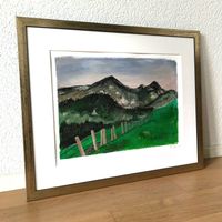 Eigenthal Berge Moderne Kunst Acryl Impressionismus Bammert