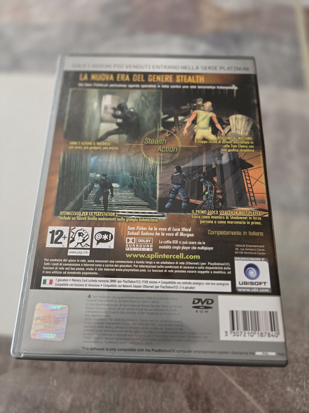 Spiele: Splinter Cell Pandora Tomorrow PS2 – Gebraucht aus Bussigny von Kfdlt 1