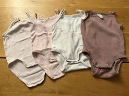 H&M Bodys Trägerlos Mädchen Grösse 80/86