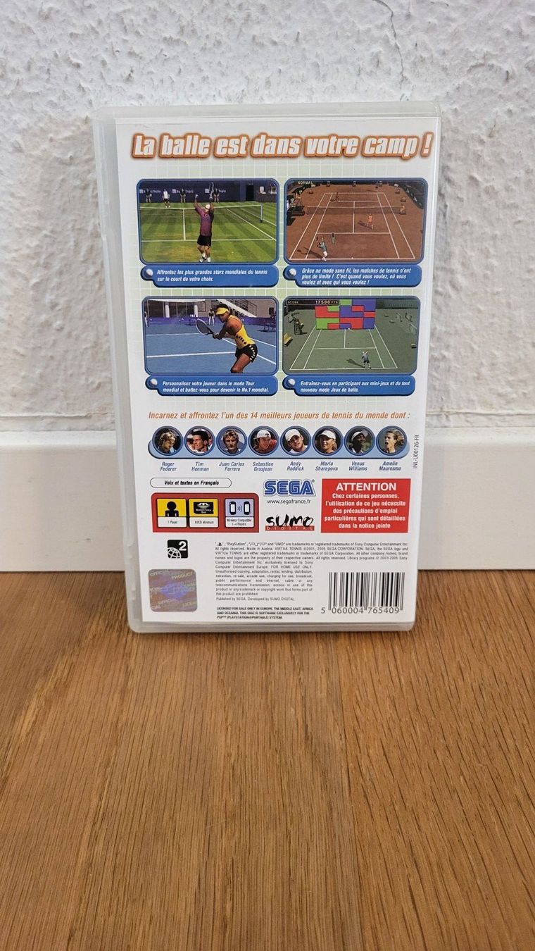 Sony Giochi: PSP - Virtua Tennis World Tour – Usato da Münsingen venduto da Heroism2010 1