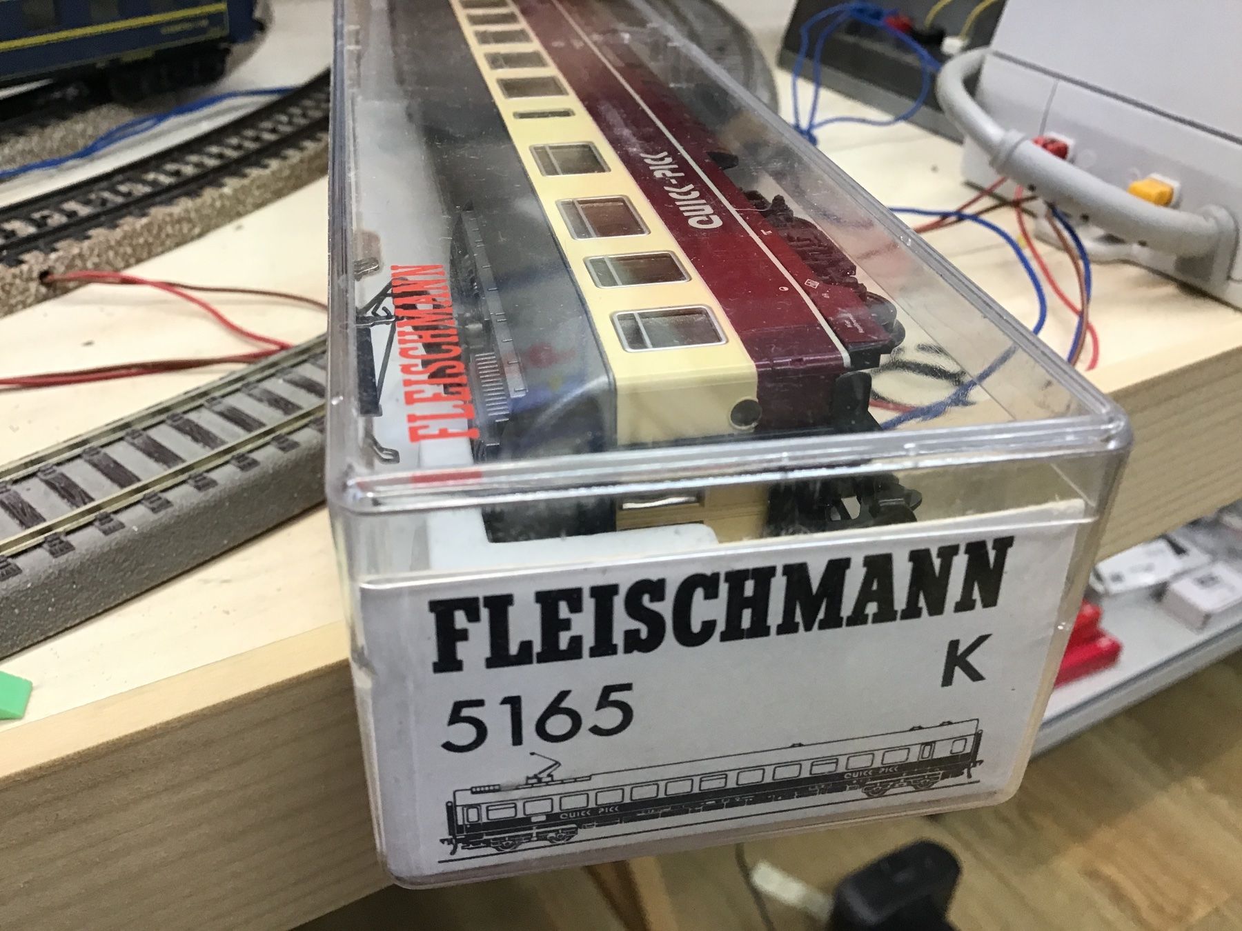 Fleischmann Modelleisenbahnen: Fleischmann Quick-Pick Wagen, Spur H0 - Top Zustand! – Gebraucht aus Männedorf von Spezial-Modelle 3