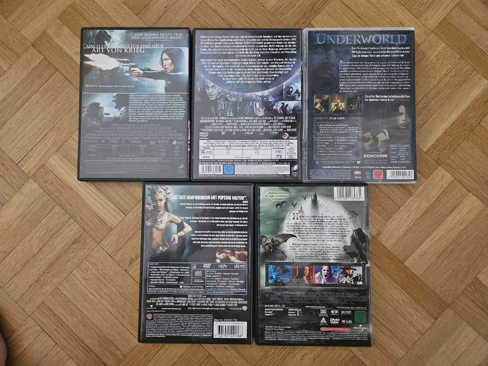 Alle DVDs: 5 Grusel-DVD's – Gebraucht aus Thun von Silverchair41 1