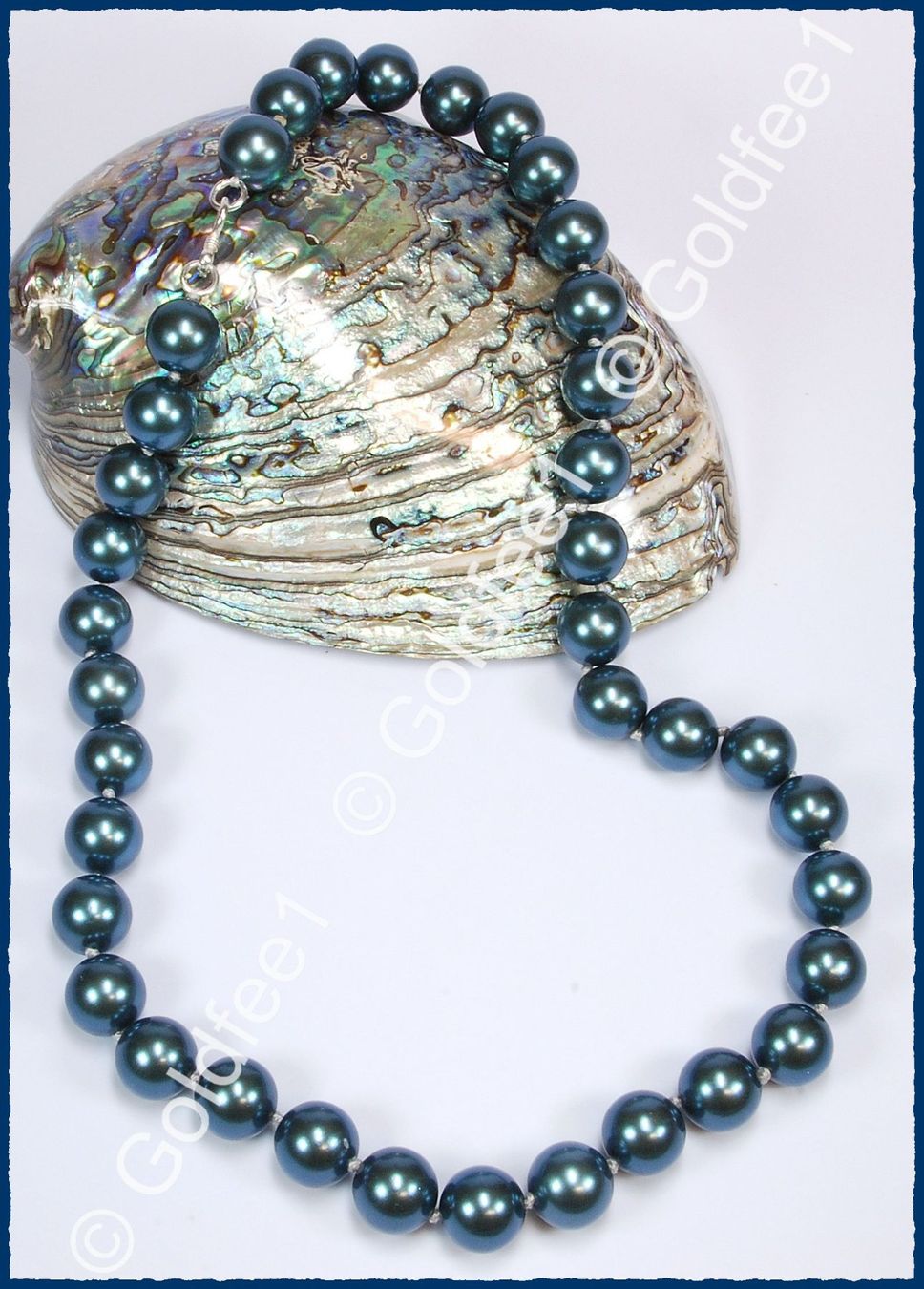 Catenine: South Sea Muschelkernperlen ca. 12mm 925 Silber – Nuovo e nell'imballaggio originale da Oberglatt ZH venduto da Goldfee1 1
