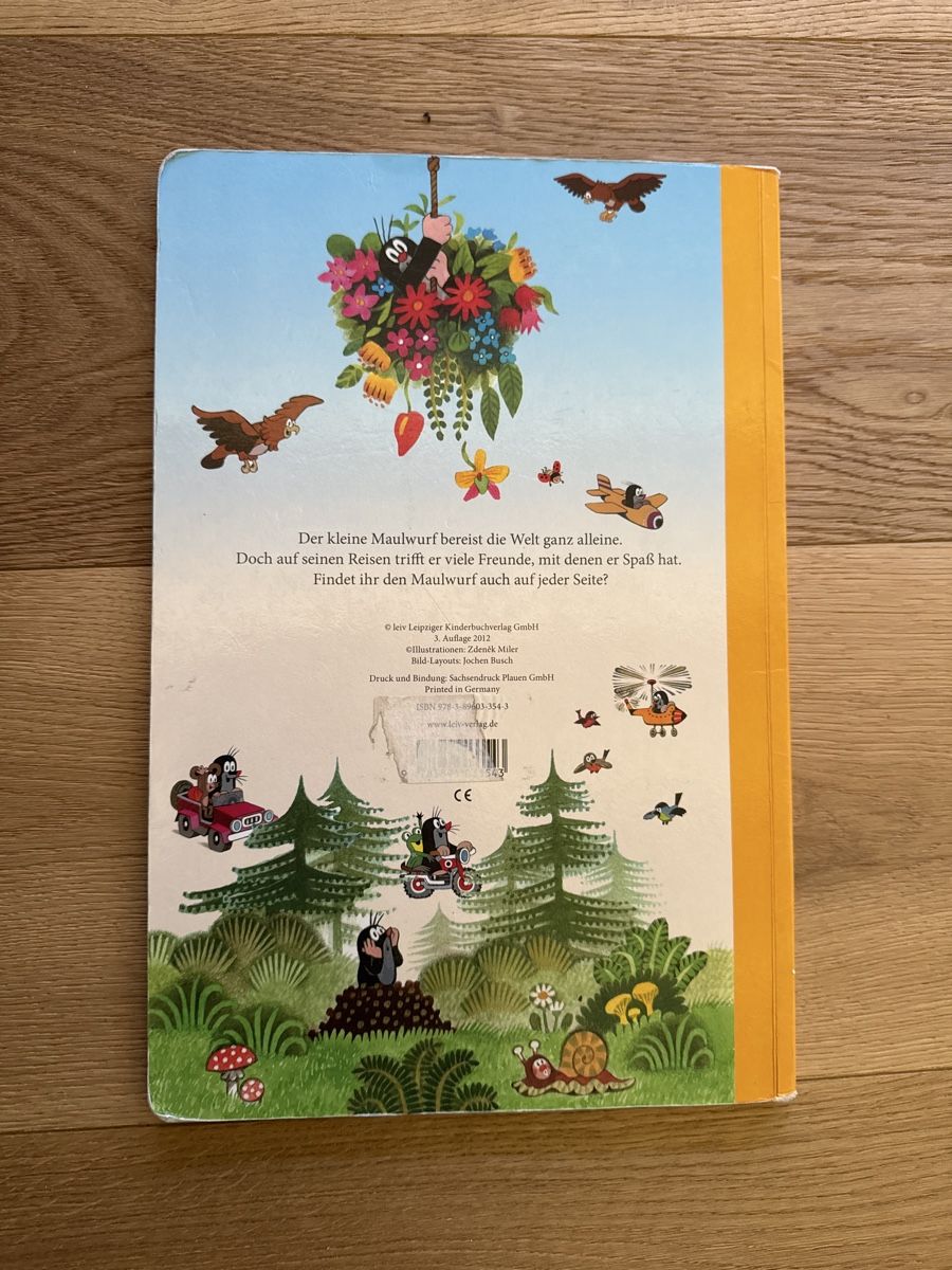 Libri: Das Maulwurf Reise Wimmelbuch – Usato da Raron venduto da cathy123 1