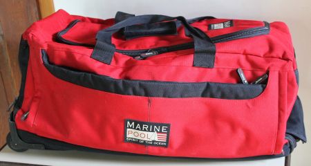 Grosse, robuste Segel- und Reisetasche