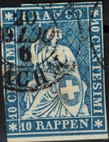 Strubel 23 gestempelt