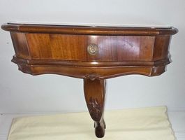 Antikes Wandtischchen / Konsole, Biedermeier, 19. Jh.