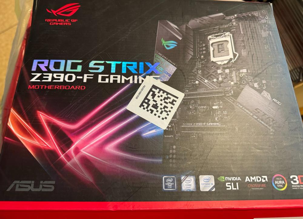 Rog Strix Z390-F Gaming mit Intel Core i5-9600K und G.Skill