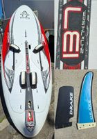 Starboard iSonic 247x74.5cm Windsurfboard mit Finnen 