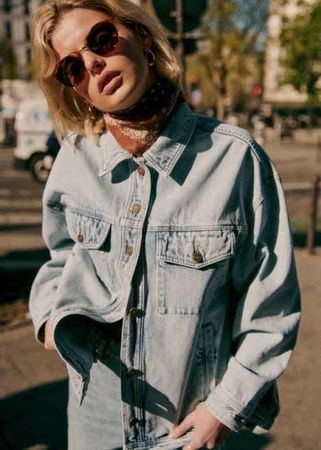 Veste jeans Sezane