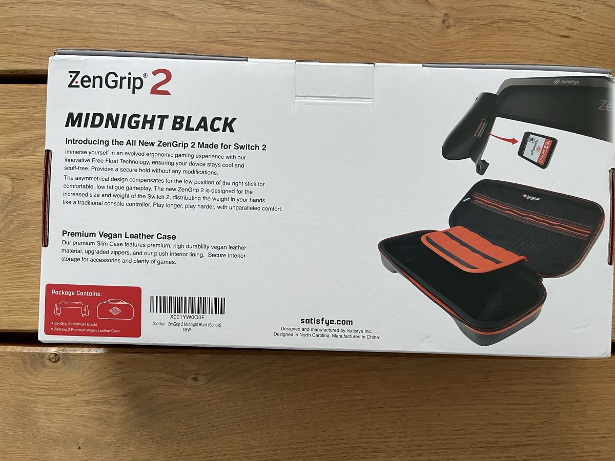 Controller: ZenGrip 2 Midnight Black - Switch 2 - Neu – Nuovo (secondo la descrizione) da Birr venduto da ibanez01 1