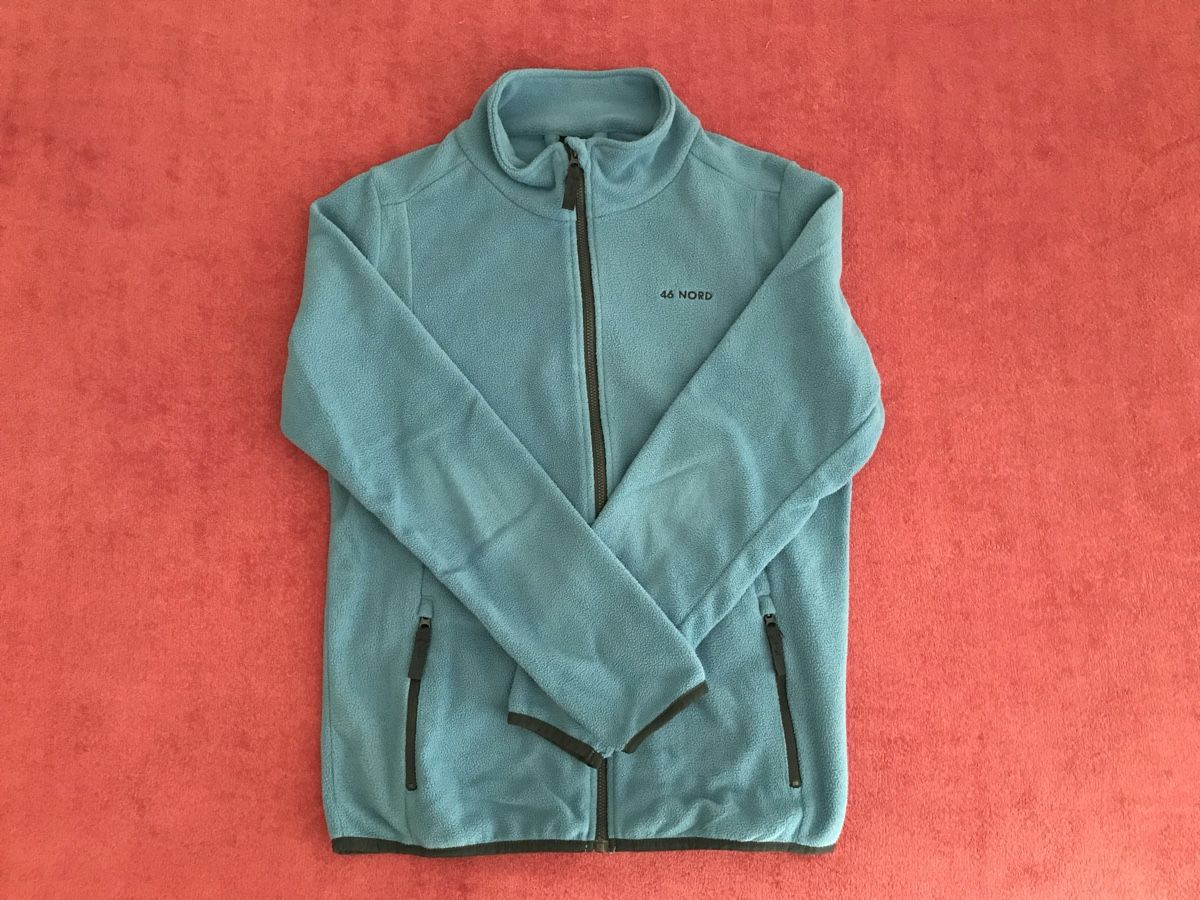 46 Nord Giacche & Cappotti: Fleecejacke 46 Nord, hellblau, Gr. 164 – Usato da Thayngen venduto da mon_qr52