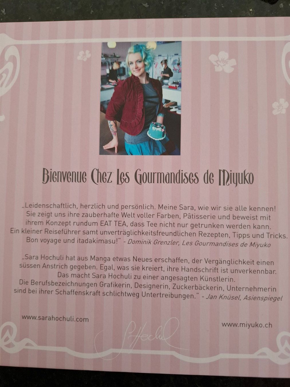 Libri: Sara Hochuli: Les Gourmandises de Miyuko, Backbuch – Usato da Grüningen venduto da jadranko 8
