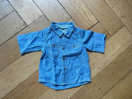 Baby Jeanshemd von H&M Grösse 68