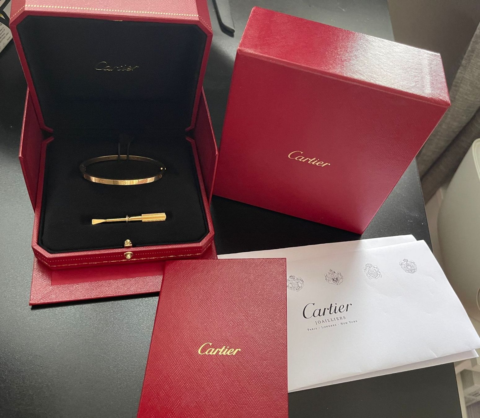 Cartier Bracciali & Braccialetti: Cartier Bracelet love gold - Grösse 17 – Usato da Hagendorn venduto da gtur94 1